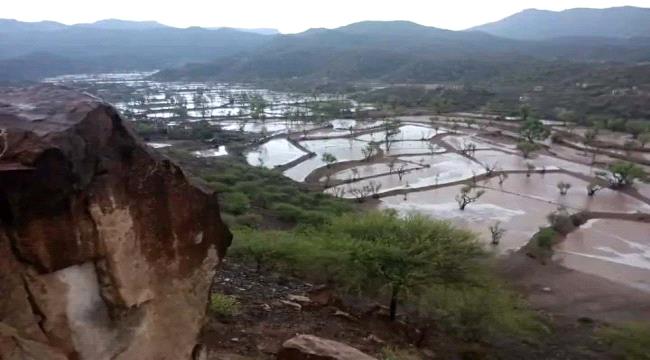  البرد يغطي الجبال في إب وأمطار على تعز والضالع ولحج وعمران وصنعاء والحديدة